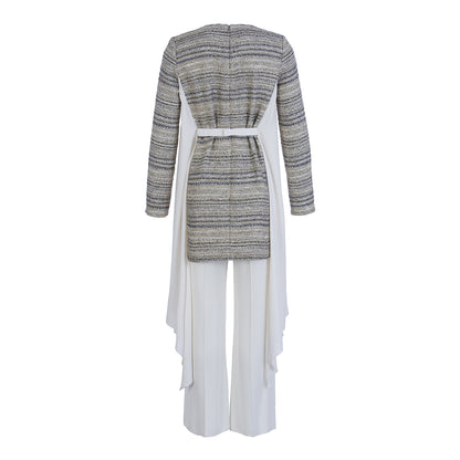Women's Glitter Tulle Detailed Tunic