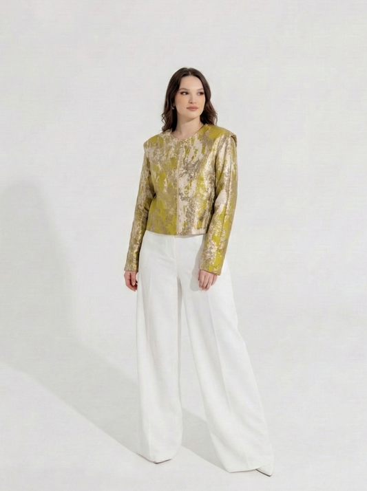 Gold Couture Ceket