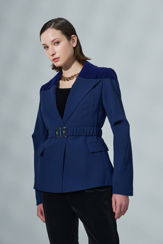 Kadın Kemer Detaylı Ceket